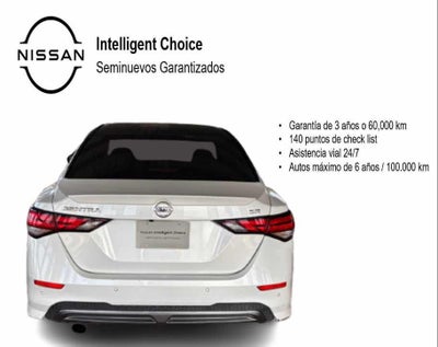2022 Nissan SENTRA 4 PTS SR CVT AAC ASTOS DEPORTIVOS BOSE QC F LED RA-18