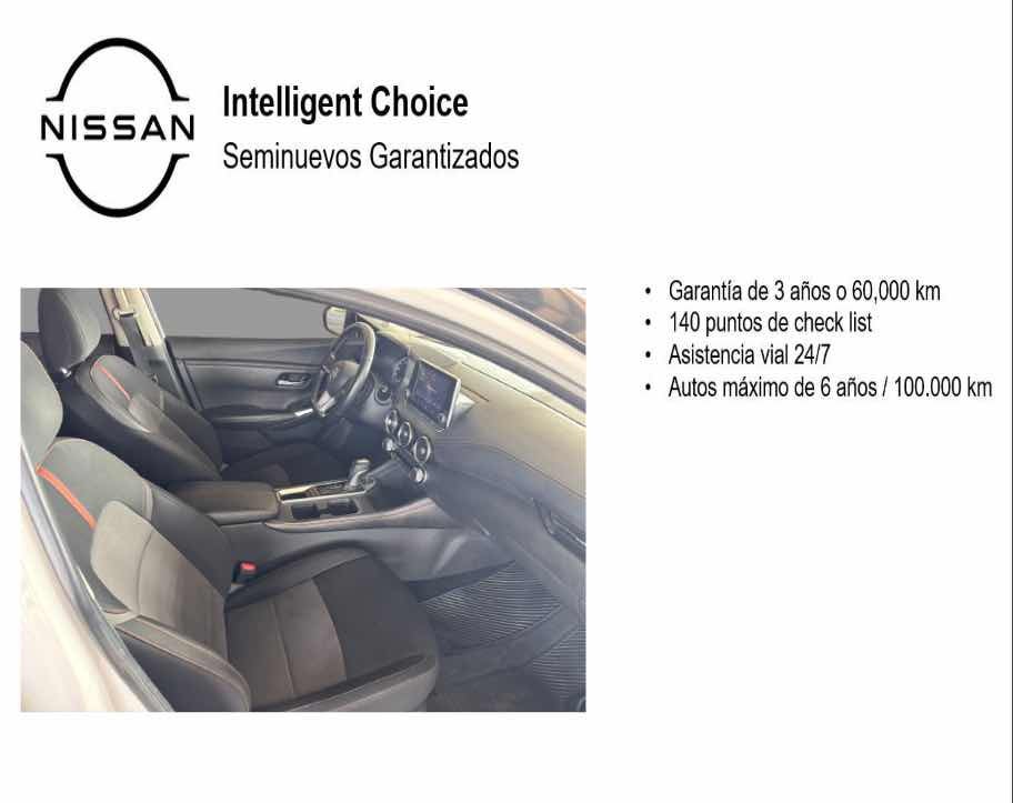 2022 Nissan SENTRA 4 PTS SR CVT AAC ASTOS DEPORTIVOS BOSE QC F LED RA-18