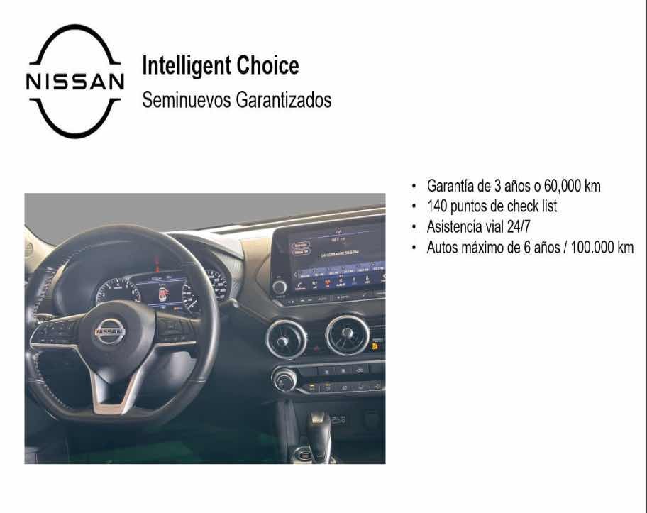 2022 Nissan SENTRA 4 PTS SR CVT AAC ASTOS DEPORTIVOS BOSE QC F LED RA-18