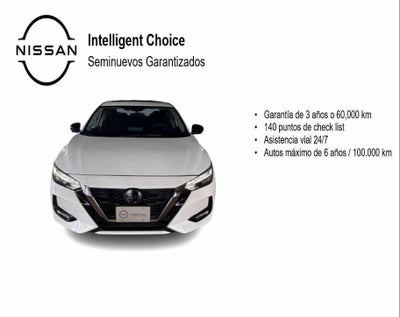 2022 Nissan SENTRA 4 PTS SR CVT AAC ASTOS DEPORTIVOS BOSE QC F LED RA-18