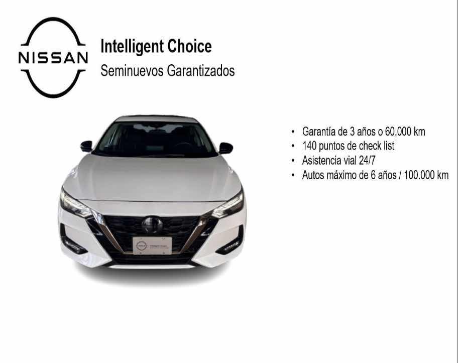 2022 Nissan SENTRA 4 PTS SR CVT AAC ASTOS DEPORTIVOS BOSE QC F LED RA-18