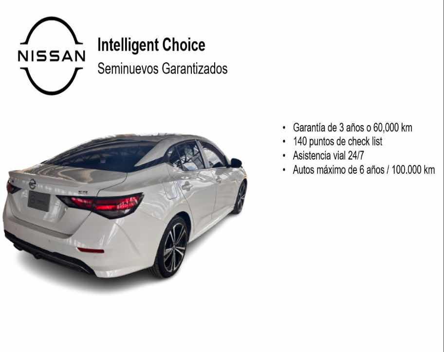 2022 Nissan SENTRA 4 PTS SR CVT AAC ASTOS DEPORTIVOS BOSE QC F LED RA-18