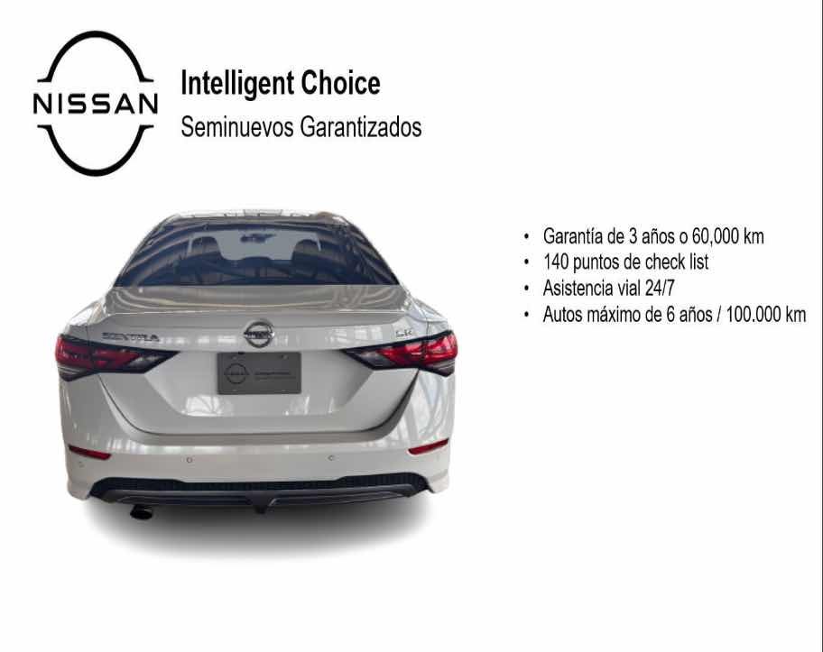 2022 Nissan SENTRA 4 PTS SR CVT AAC ASTOS DEPORTIVOS BOSE QC F LED RA-18