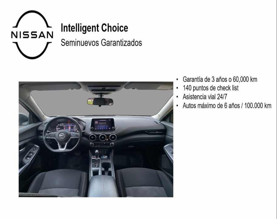 2023 Nissan SENTRA 4 PTS SR CVT AAC ASTOS DEPORTIVOS BOSE QC F LED RA-18