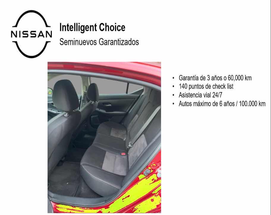 2023 Nissan SENTRA 4 PTS SR CVT AAC ASTOS DEPORTIVOS BOSE QC F LED RA-18