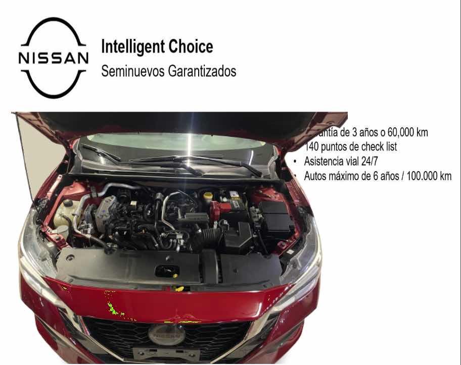 2023 Nissan SENTRA 4 PTS SR CVT AAC ASTOS DEPORTIVOS BOSE QC F LED RA-18