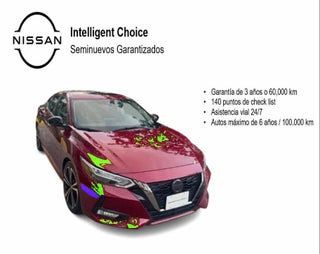 2023 Nissan SENTRA 4 PTS SR CVT AAC ASTOS DEPORTIVOS BOSE QC F LED RA-18