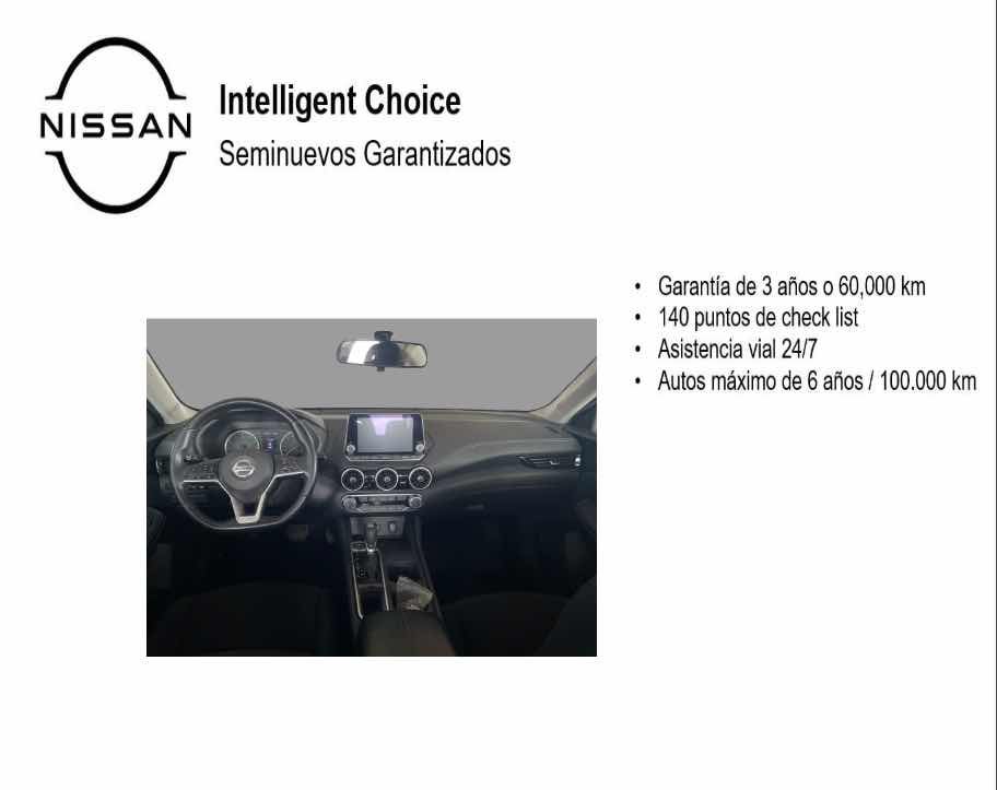 2023 Nissan SENTRA 4 PTS ADVANCE CVT AAC F NIEBLA RA-16