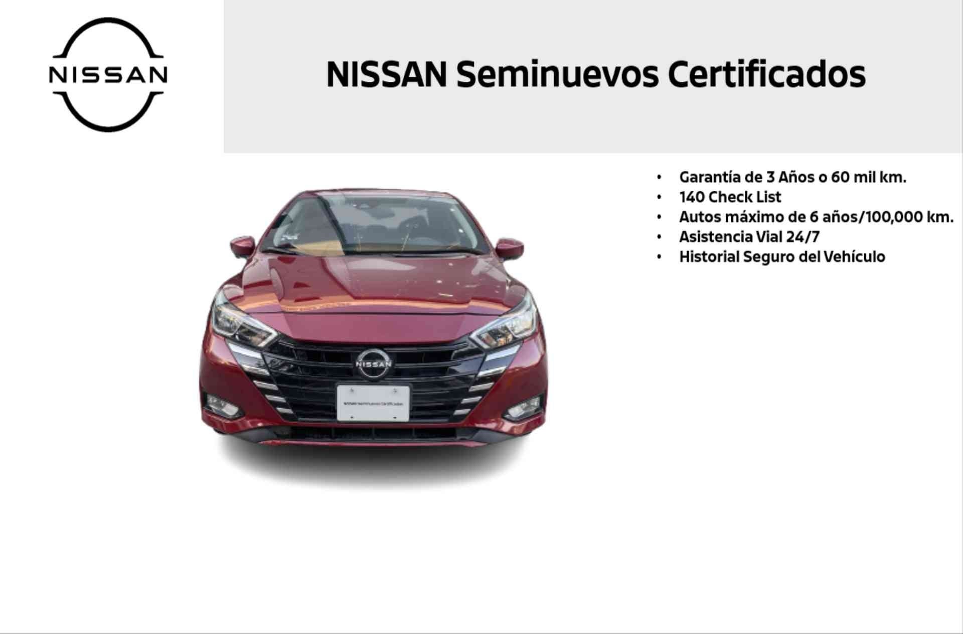 2024 Nissan VERSA 4P ADVANCE L41.6 AUT