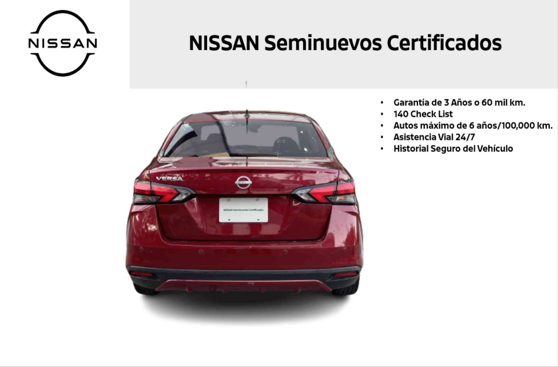 2024 Nissan VERSA 4P ADVANCE L41.6 AUT