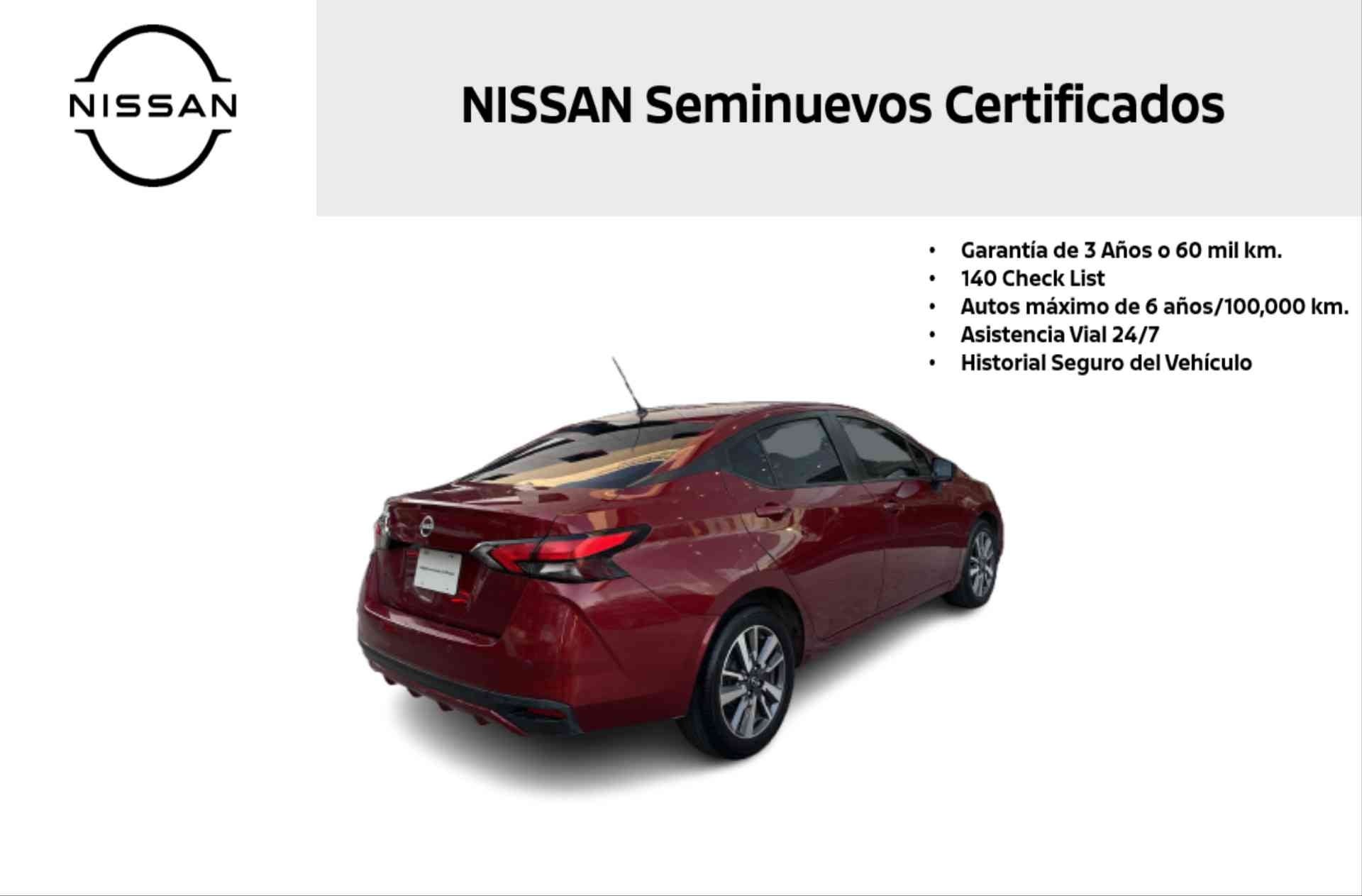 2024 Nissan VERSA 4P ADVANCE L41.6 AUT