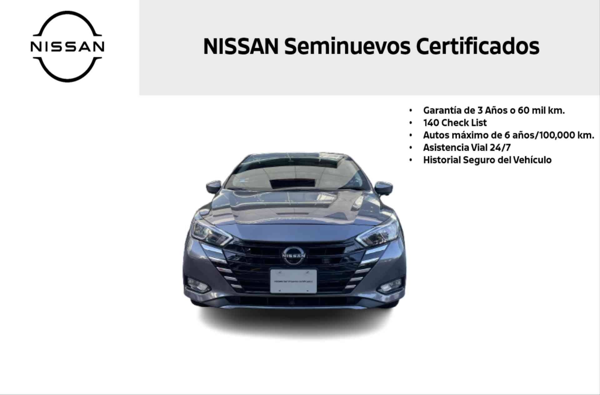 2023 Nissan VERSA 4P ADVANCE L41.6 MAN