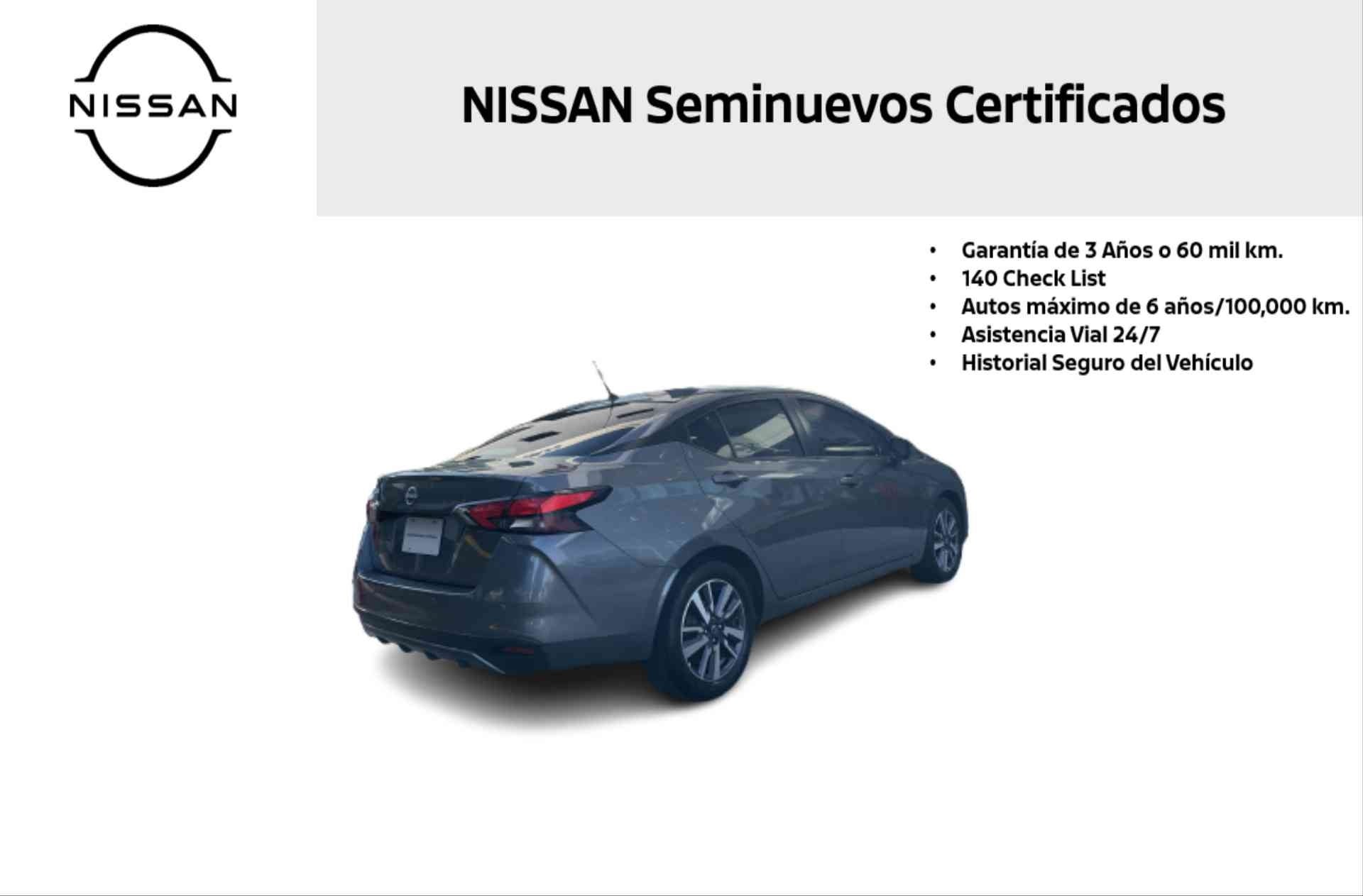 2023 Nissan VERSA 4P ADVANCE L41.6 MAN