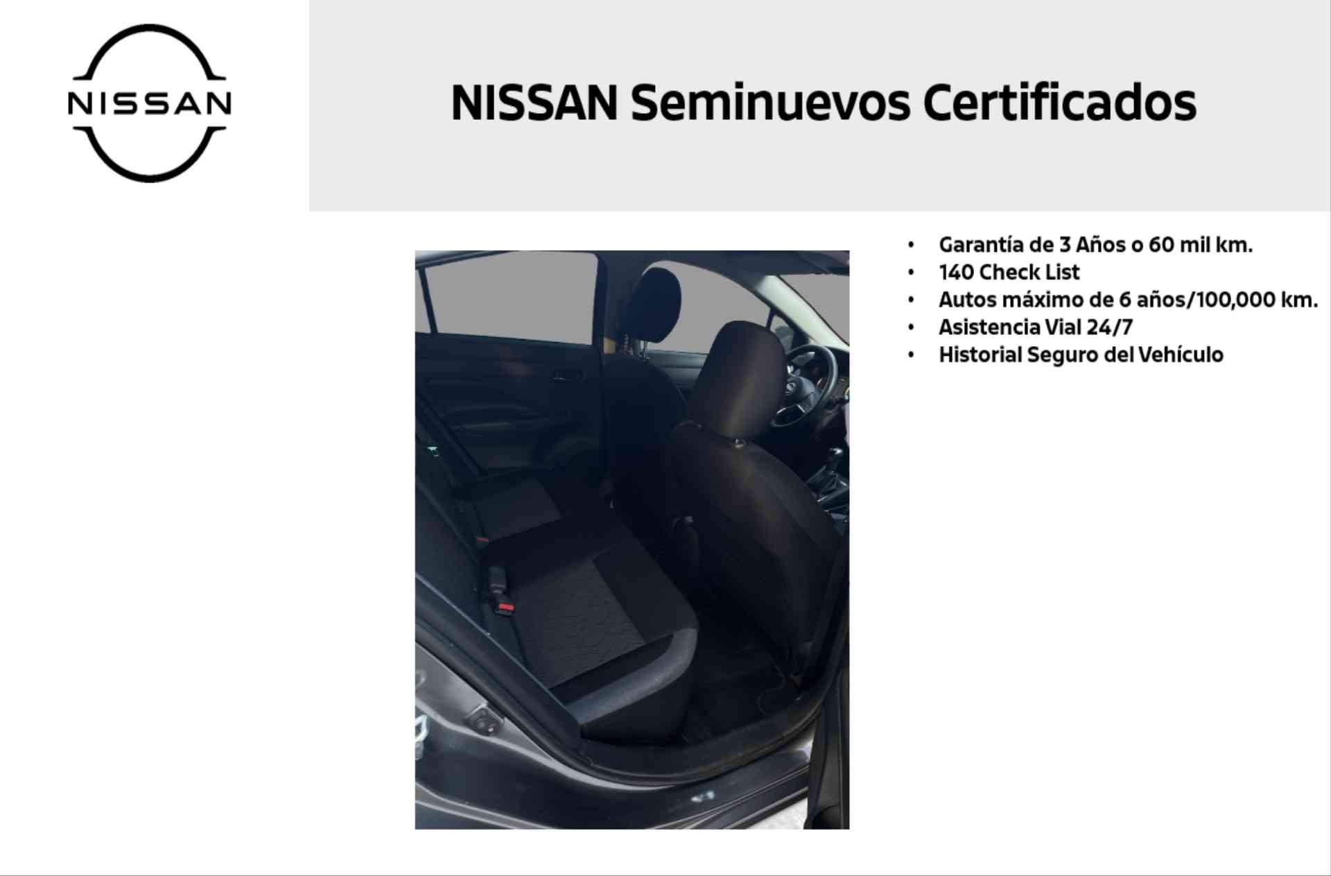 2023 Nissan VERSA 4P ADVANCE L41.6 MAN