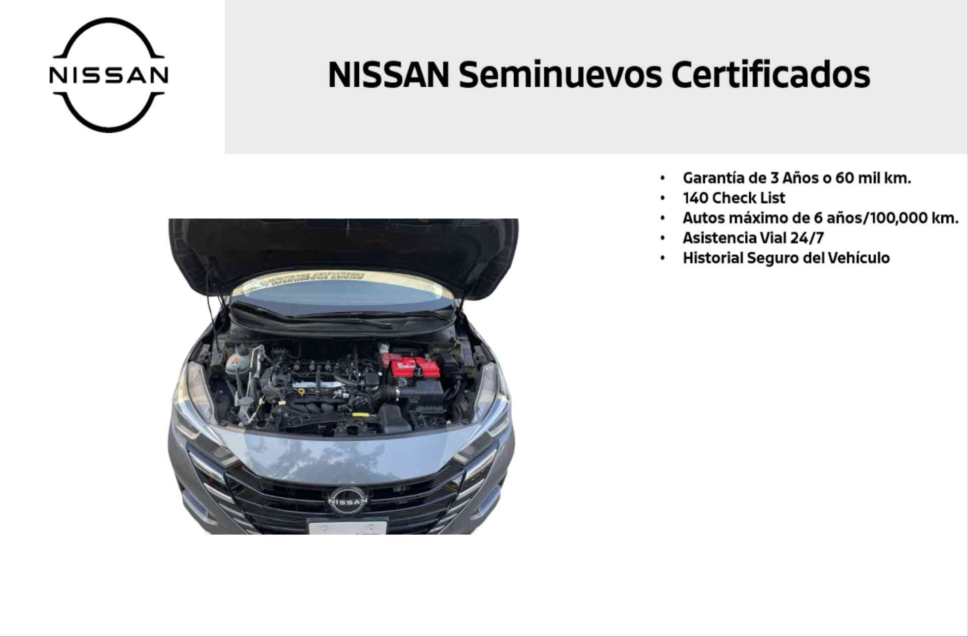 2023 Nissan VERSA 4P ADVANCE L41.6 MAN