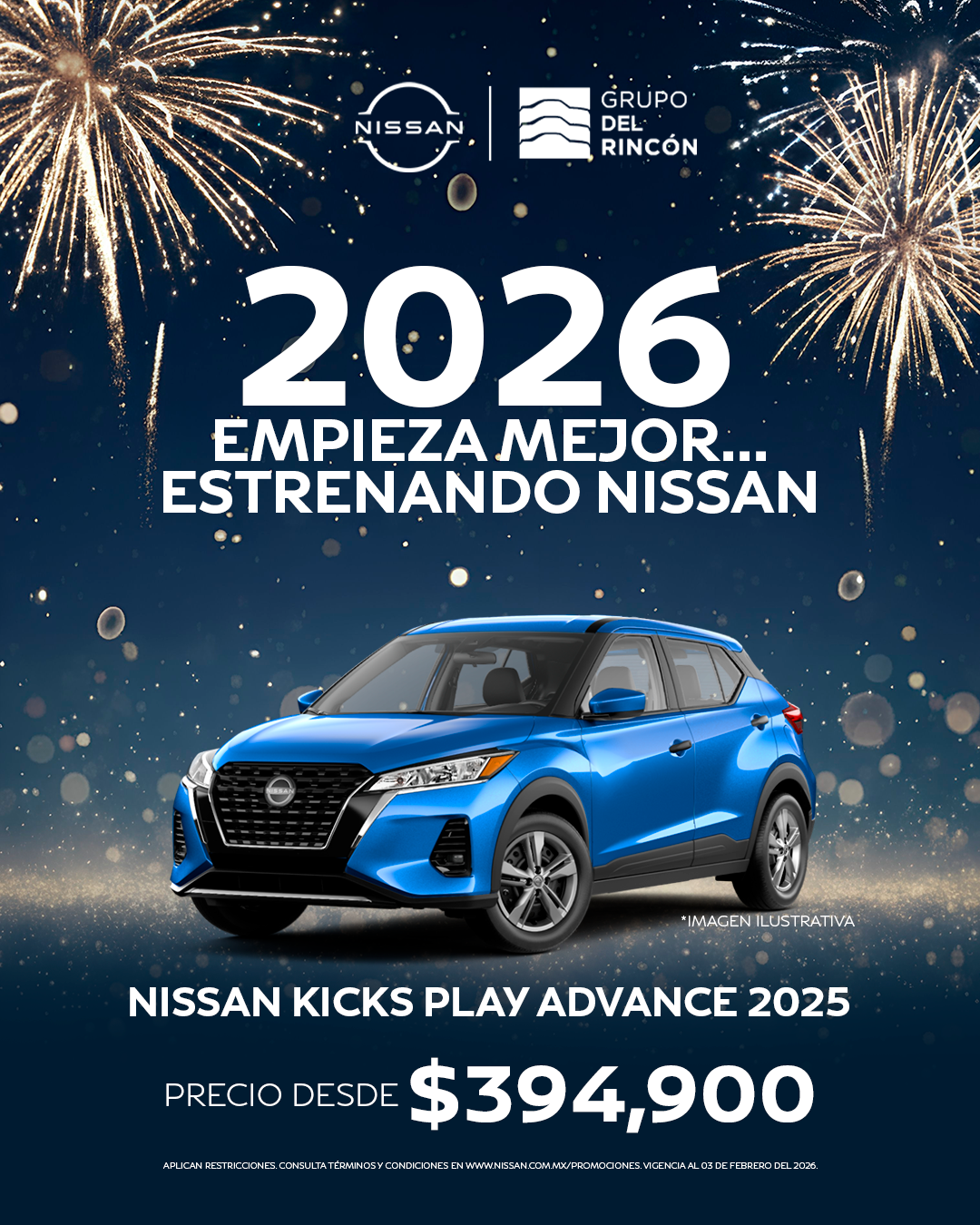NISSAN KICKS PLAY 2025