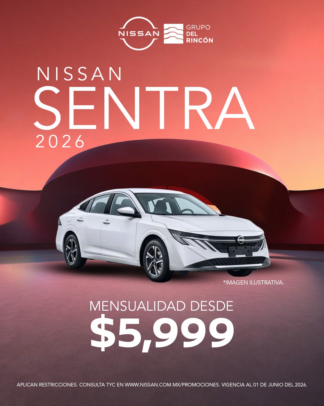 NUEVO NISSAN SENTRA 2026