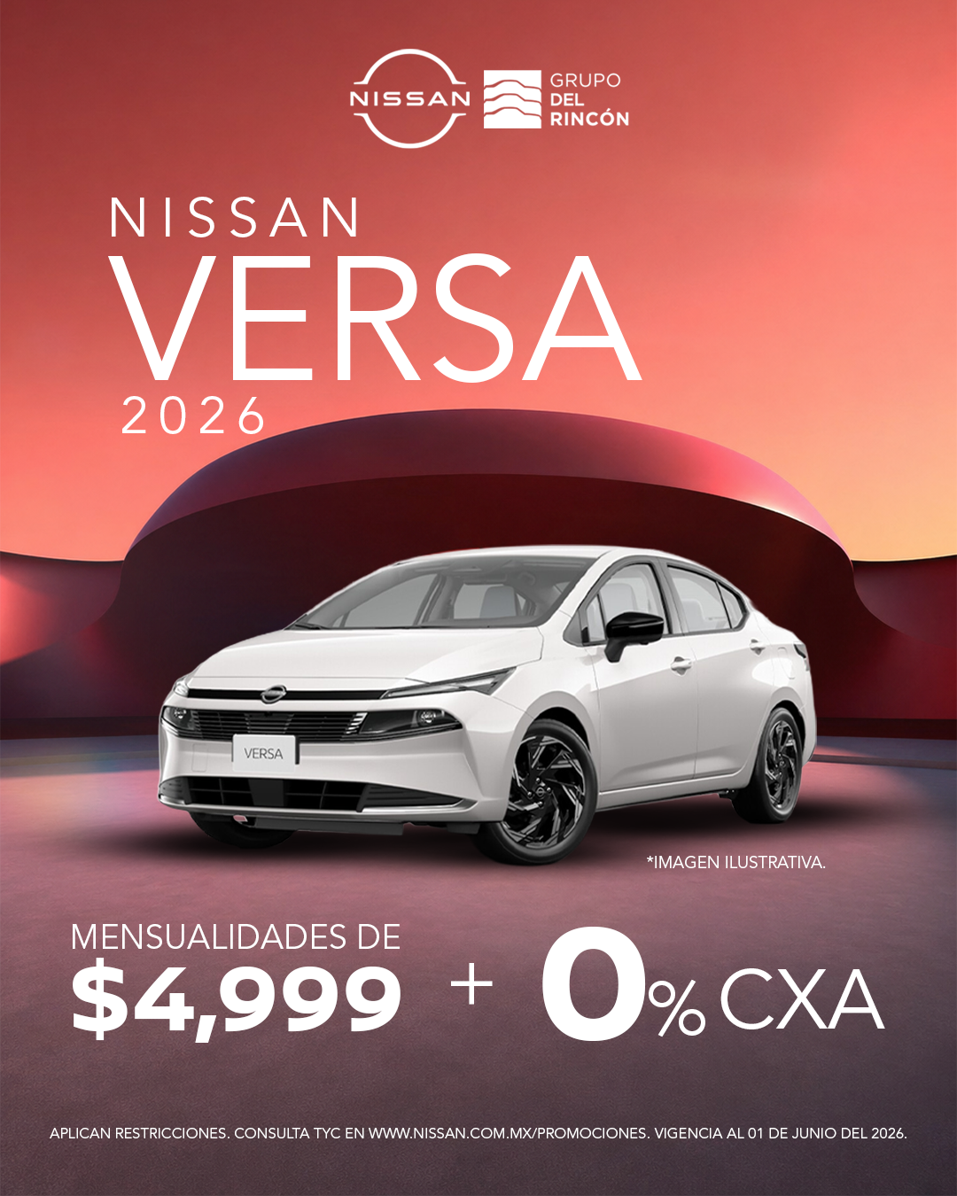 NUEVO NISSAN VERSA 2026